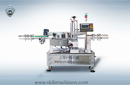 小紙箱轉角貼標機