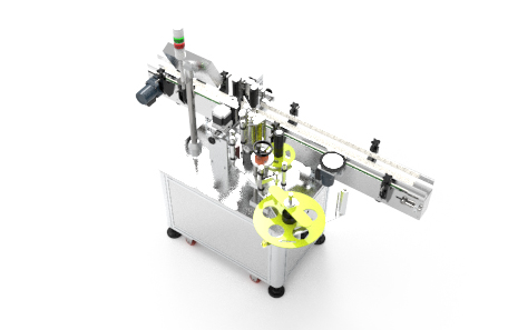 玻璃瓶定點定位貼標機