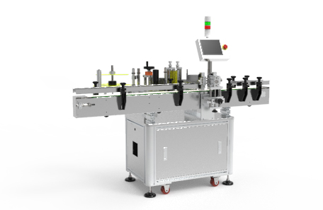 不規(guī)則瓶型定位貼標(biāo)機(jī)定制