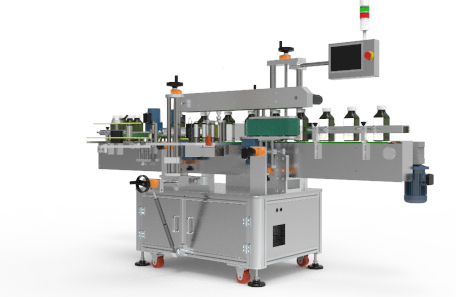橄欖油雙面不干膠貼標機