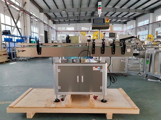 2025.9.26加拿大立式圓瓶不干膠貼標(biāo)機(jī)1臺(tái)